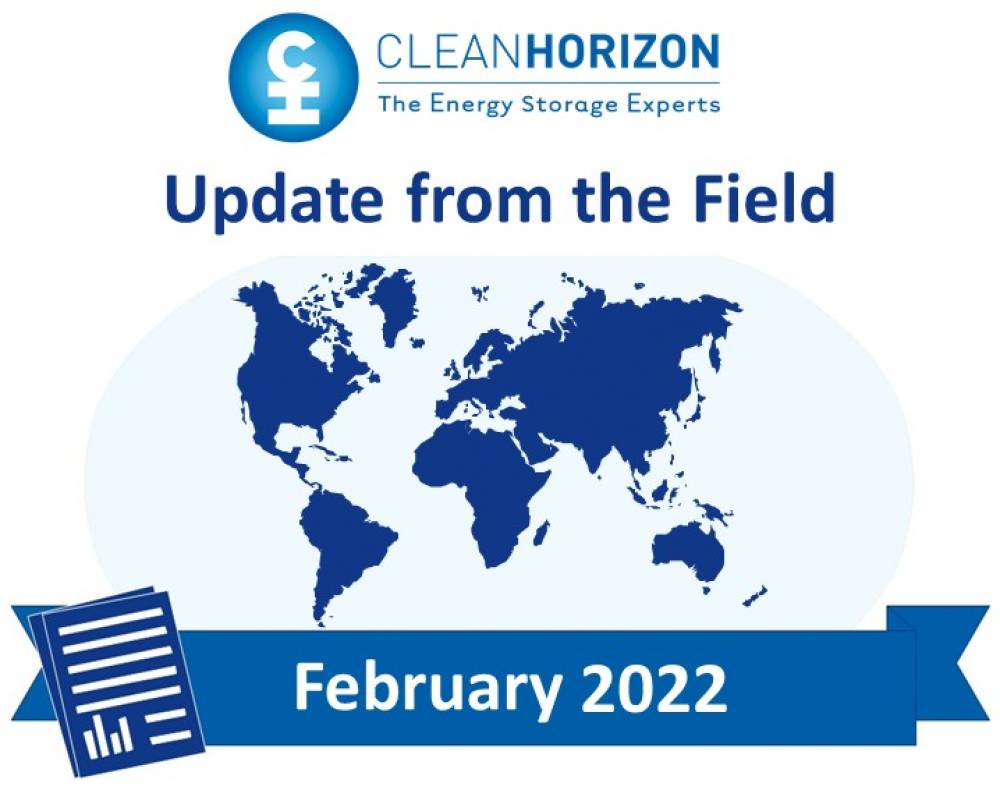 Update From the Field - February 2022: Long-duration energy storage, challenges and opportunities