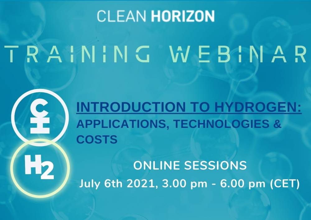 Hydrogen Training Webinar Session 1: Introduction to Hydrogen - applications, technologies and costs
