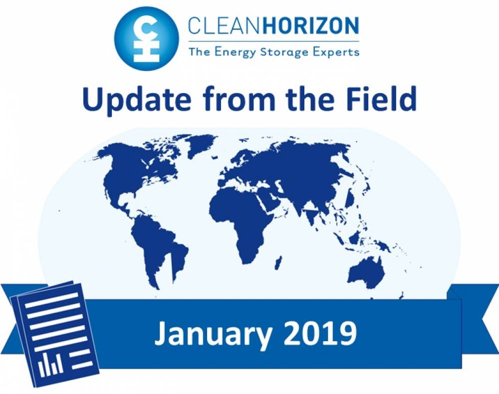 Update From The Field January 2019 : The Middle-East