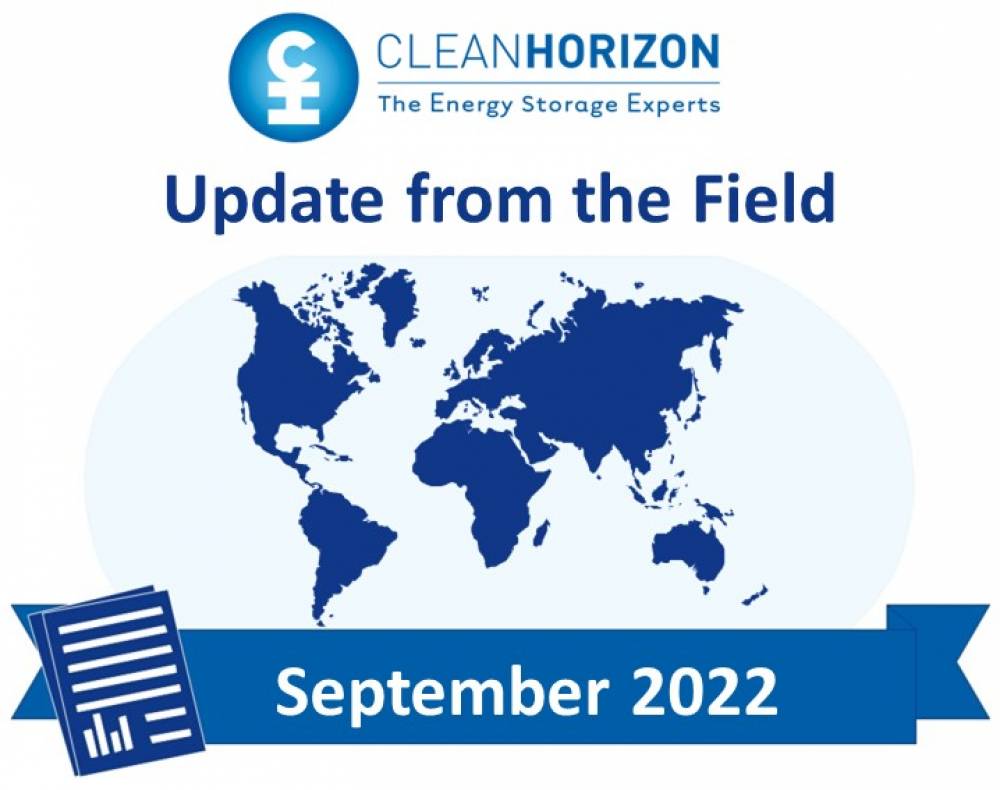 Update From the Field - September 2022: Main difficulties in energy storage development